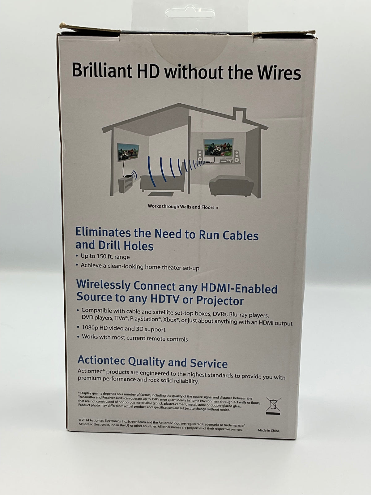Actiontec MyWirelessTV2 Multi-Room Wireless HD Connection Kit