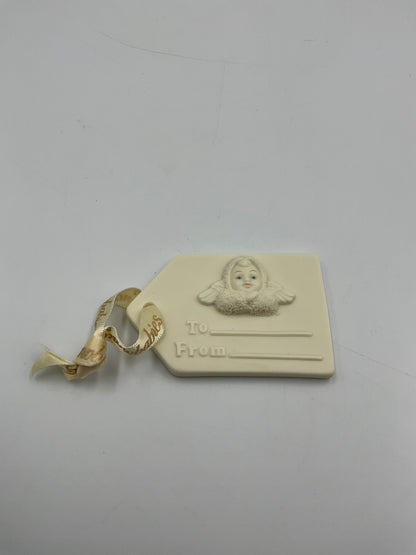 Department 56 Snowbabies 2001 Friendship Club Membership Kit Suitcase 69051