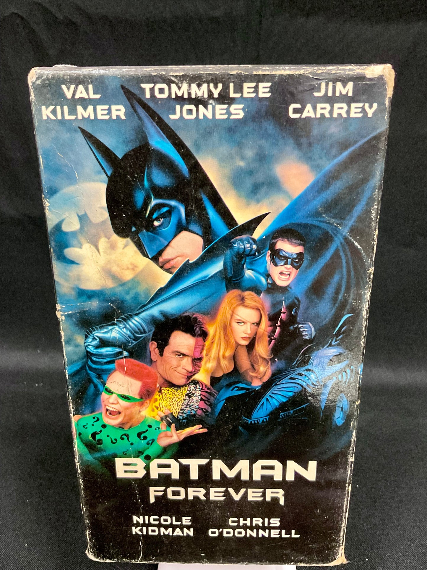Batman Forever Vintage 1995 VHS Tape Unsealed Untested