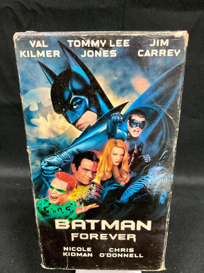Batman Forever Vintage 1995 VHS Tape Unsealed Untested