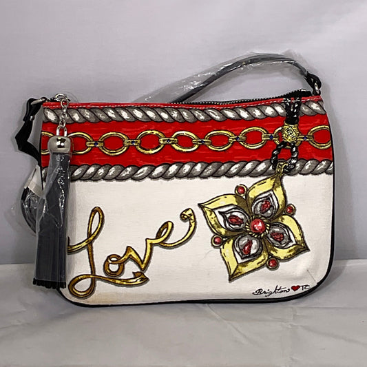 Brighton Love Glitter & Go Pouch Crossbody Bag Purse New