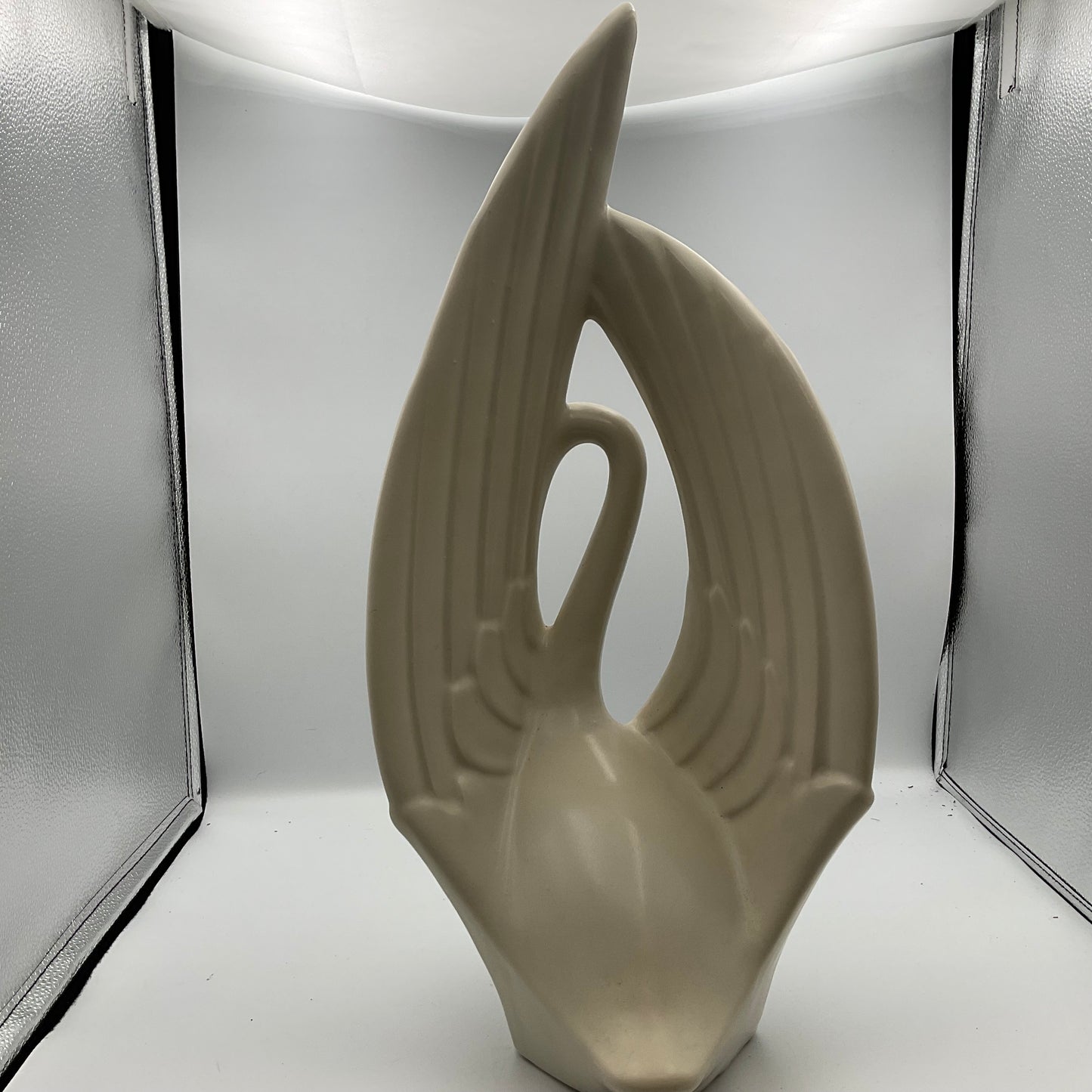 Royal Haeger Swan glass Statue