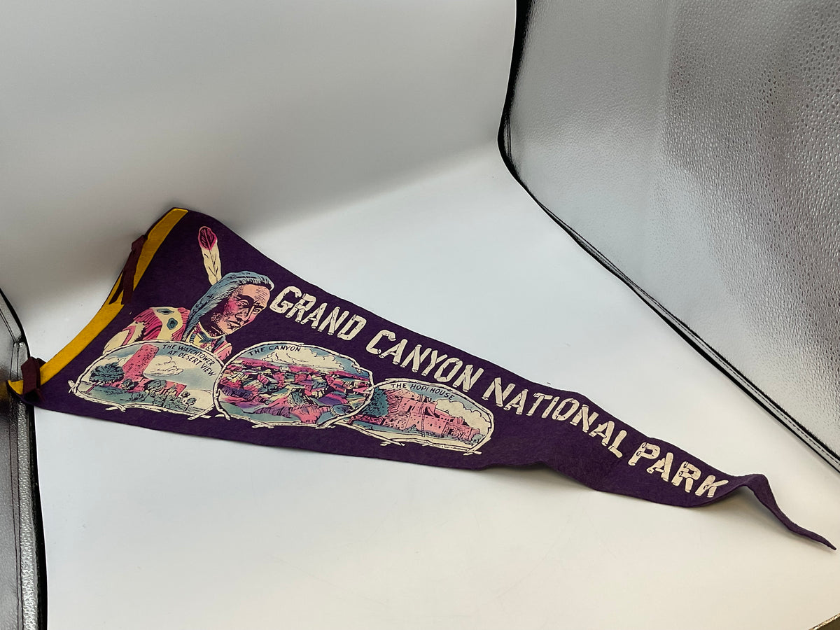 Vintage Grand Canyon National Park Felt Pennant