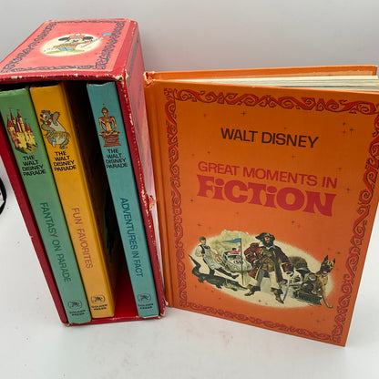 Walt Disney’s Parade set of 4 books Vintage 1970