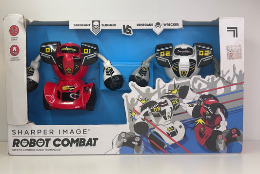 Sharper Image Robot Combat Set 2-Player Remote Control RC Battle Robots for Kids & Family New in Box