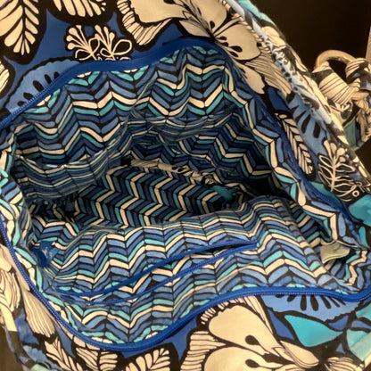 Vera Bradley Glenda Blue Bayou Quilted Tote Bag