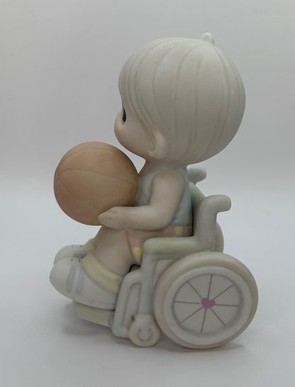 Precious Moments Vintage 1996 Special 1997 Limited Edition Give Ability a Chance Orig Box