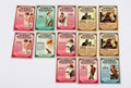 Lot 13 Vintage Norman Rockwell Promotional Cards Facts of Life 1993