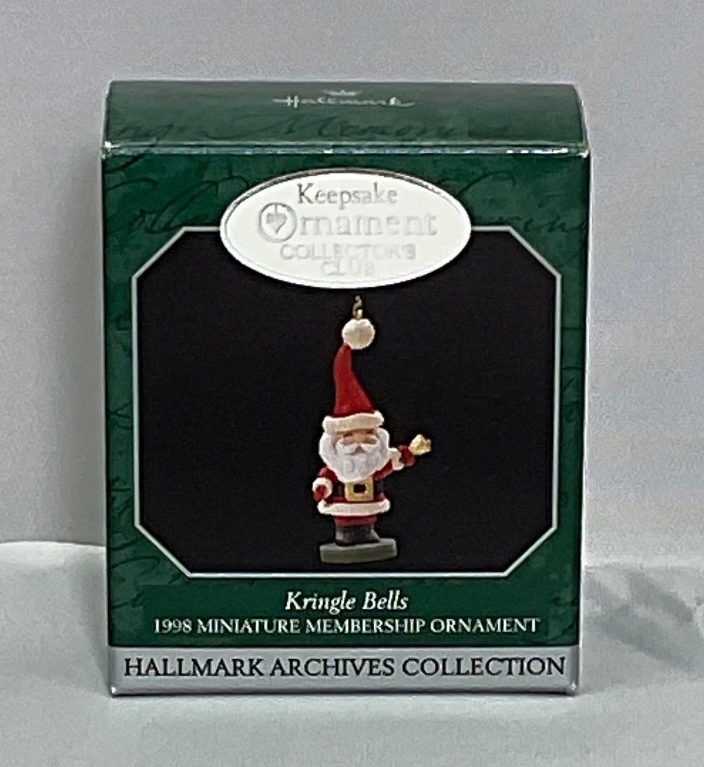 1998 Hallmark Keepsake Collectors Club Ornament "Kringle Bells" w/Box