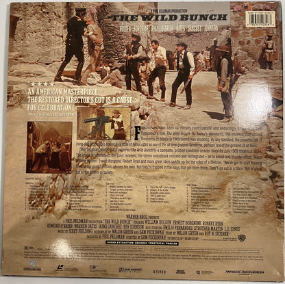 The Wild Bunch 1995 Warner Bros Laser Disc Movie