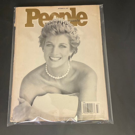 People Magazine Commemorative Edition In Memory Of Princess Diana Vintage Sep 15, 1997