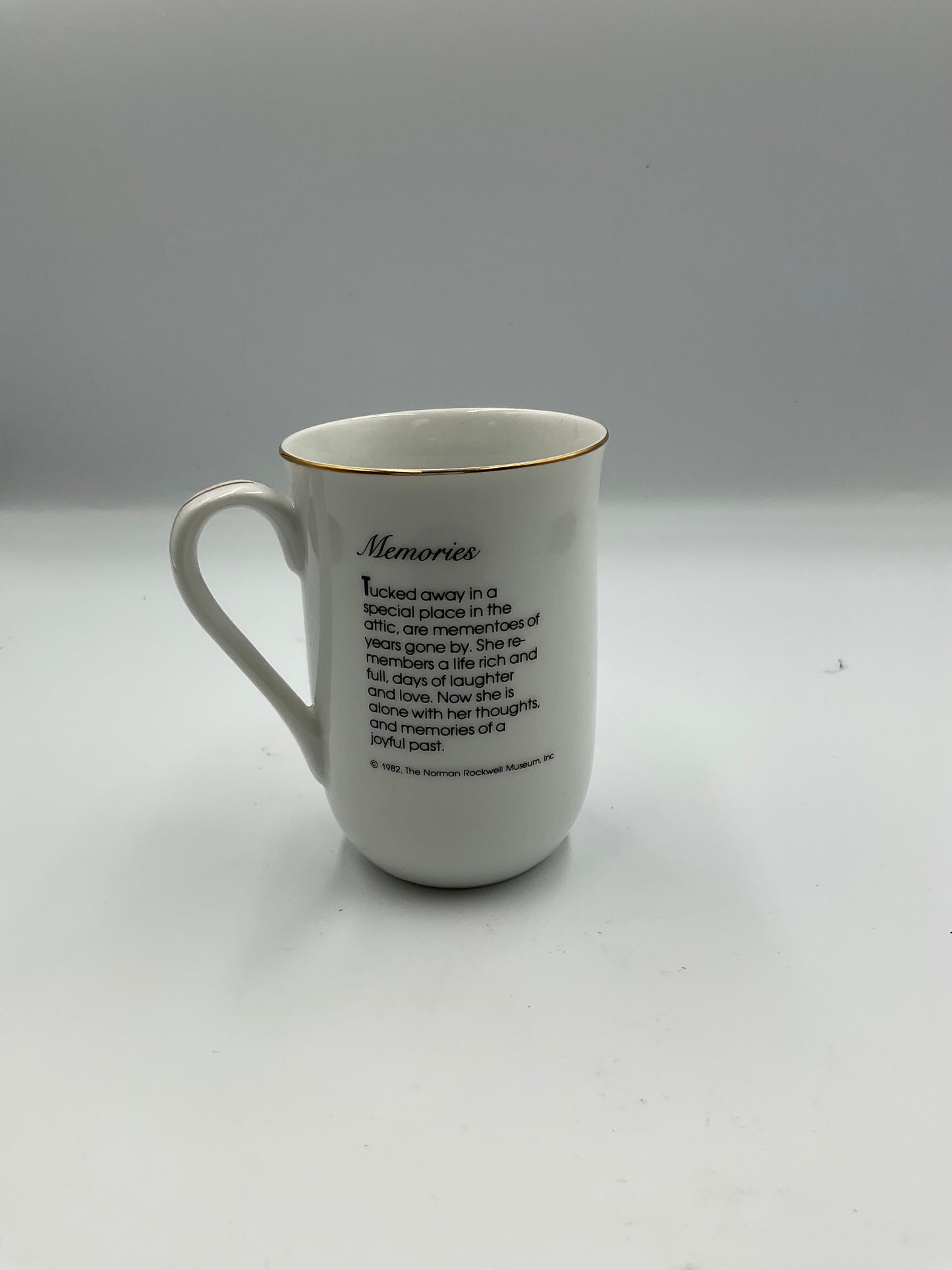 Norman Rockwell Museum Vintage 1982 8 Ceramic Mugs