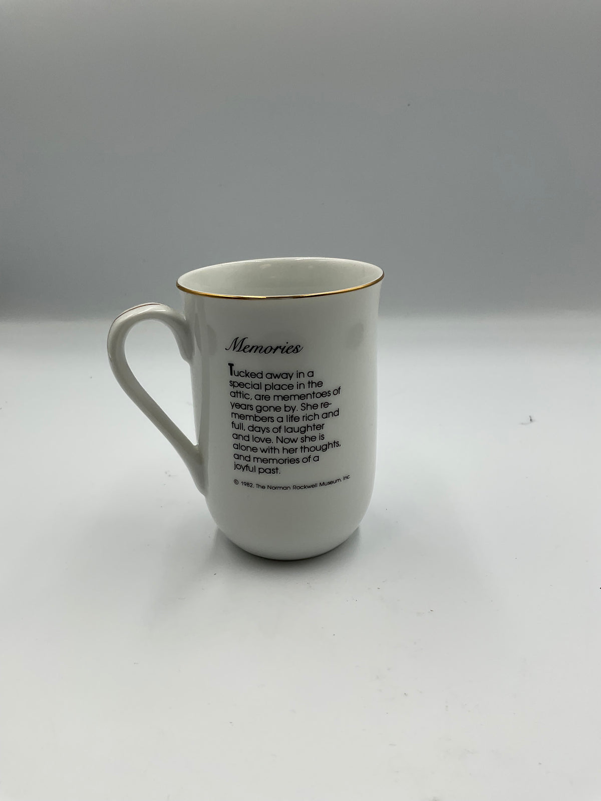 Norman Rockwell Museum Vintage 1982 8 Ceramic Mugs