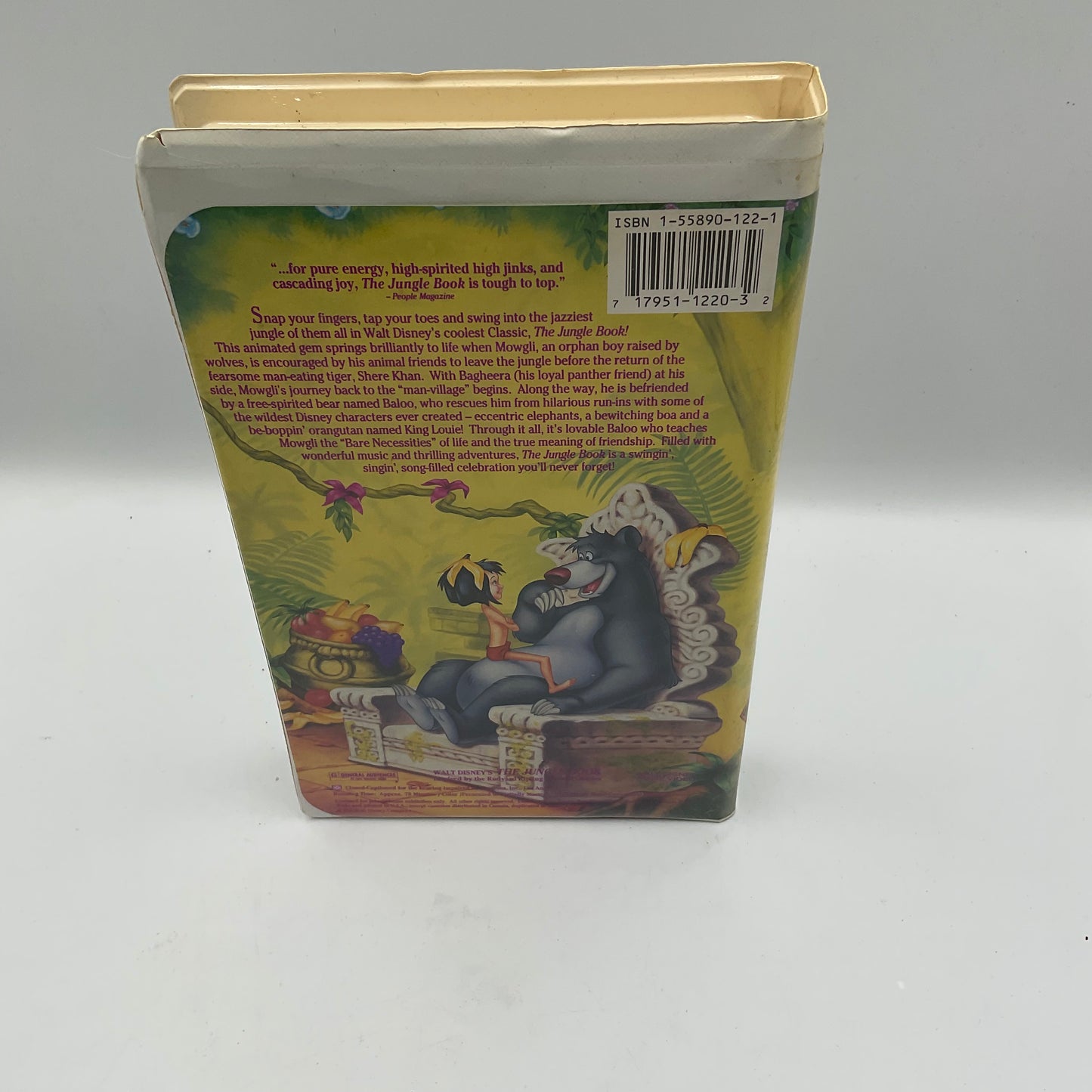 Walt Disney’s The Jungle Book VHS Tape