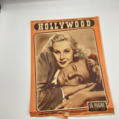 Vintage Italian Film Magazine Hollywood Dated June 23,1949