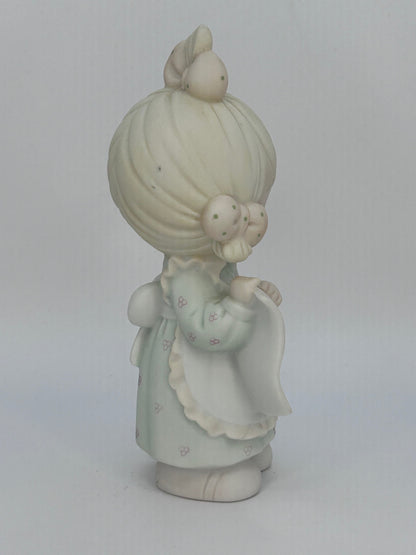 Precious Moments Vintage 1992 But The Greatest of These Is Love Figurine