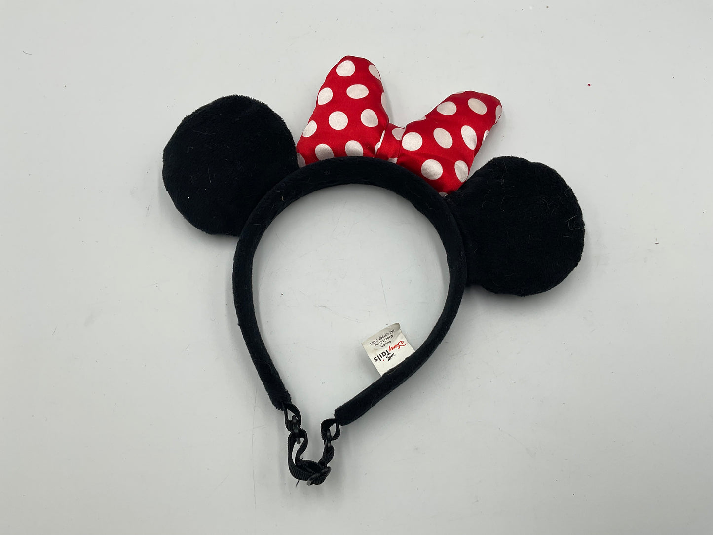 Disney’s Minnie Mouse Headband With Plush Ears and Chin Strap