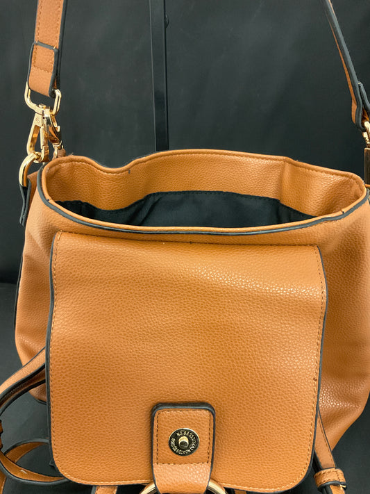 Be Cool Brown Leather Purse Shoulder Bag Handbag