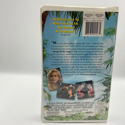 Disney’s George Of The Jungle 2 VHS Tape
