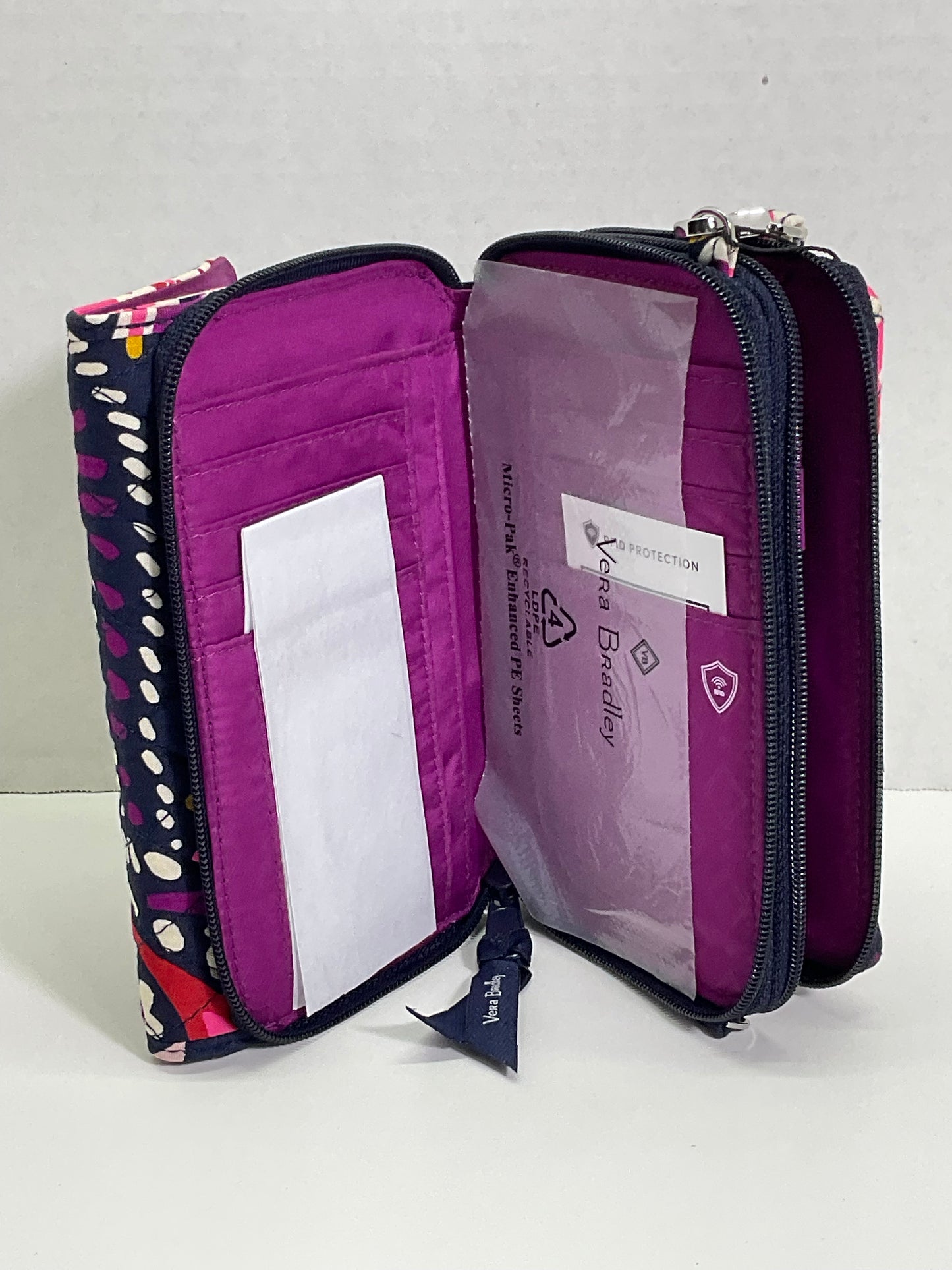 Vera Bradley RFID 3-in-1 Crossbody Painted Paisley NWT
