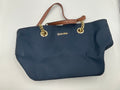 Calvin Klein Florence Navy Blue Nylon Tote Handbag