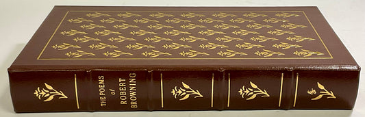 The Poems of Robert Browning Vintage 1979 The Easton Press 100 Greatest Books Ever Written Leather Bound Collector's Edition