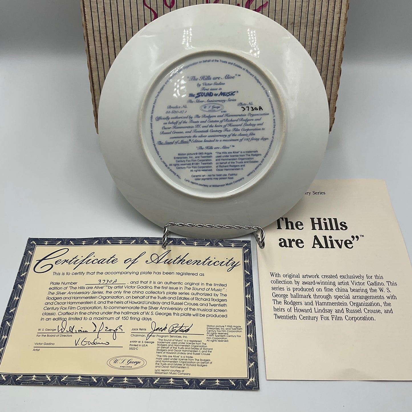 Ready JB W.L.George Fine China The Sound Of Music