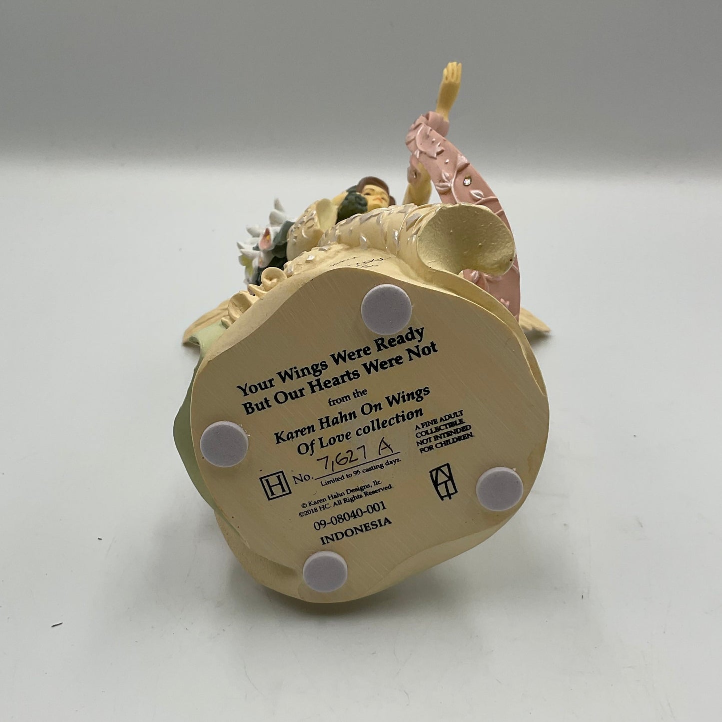 Hamilton Collection I'll Hold You in My Heart Remembrance Angle Figure