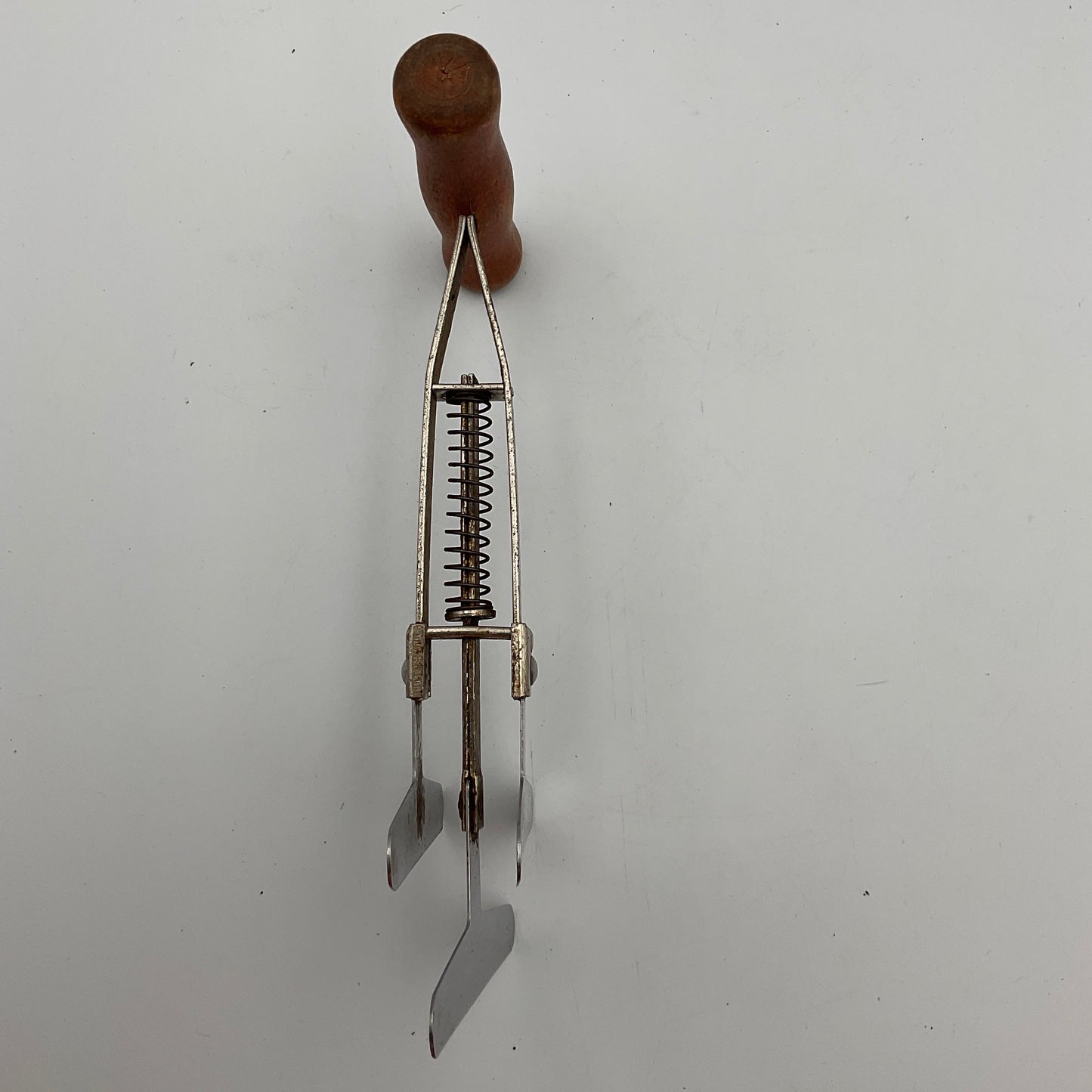 Vintage Kitchen Utensil Foley Food Chopper With 3 Stainless Steel Blades