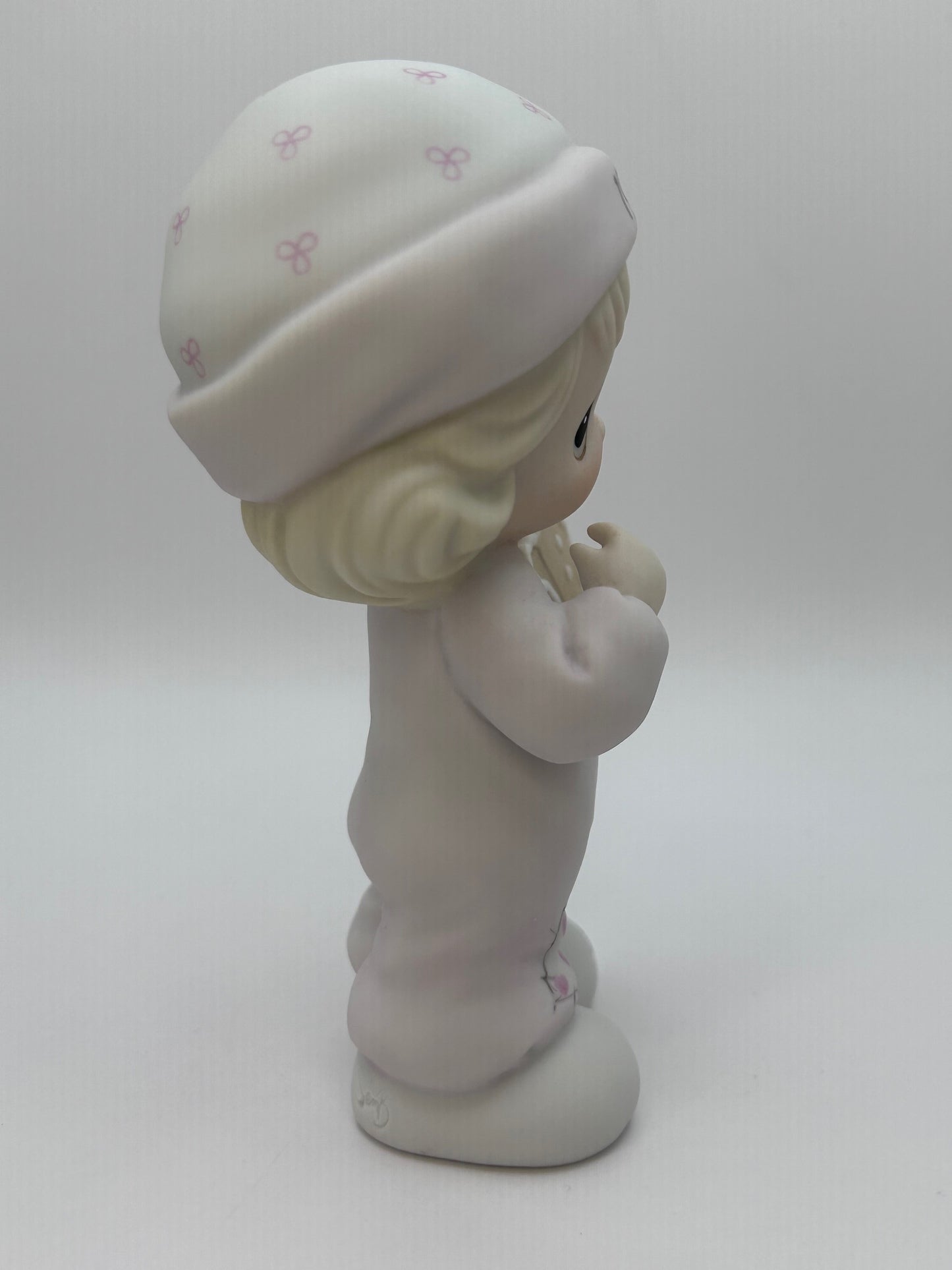 Precious Moments Vintage 1993 Wishing You The Sweetest Christmas