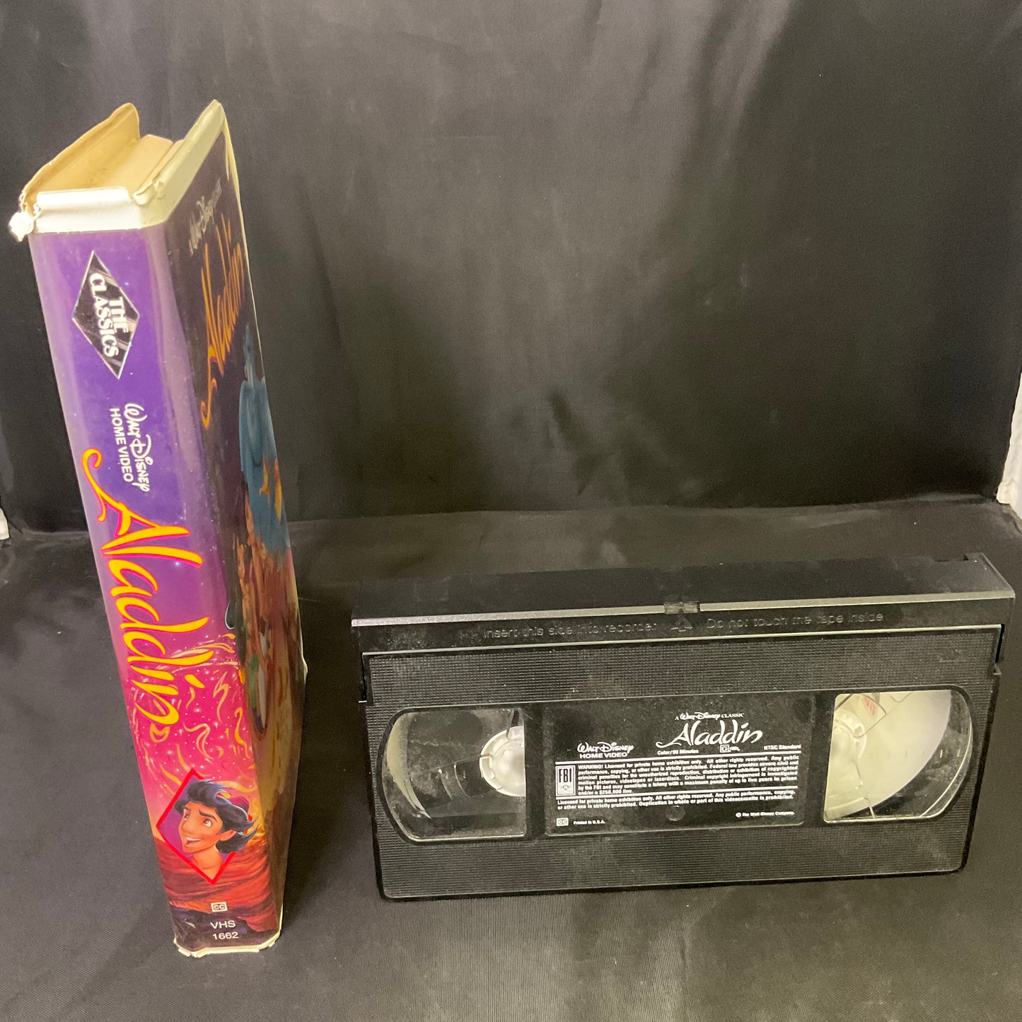 Disney’s Aladdin VHS Tape