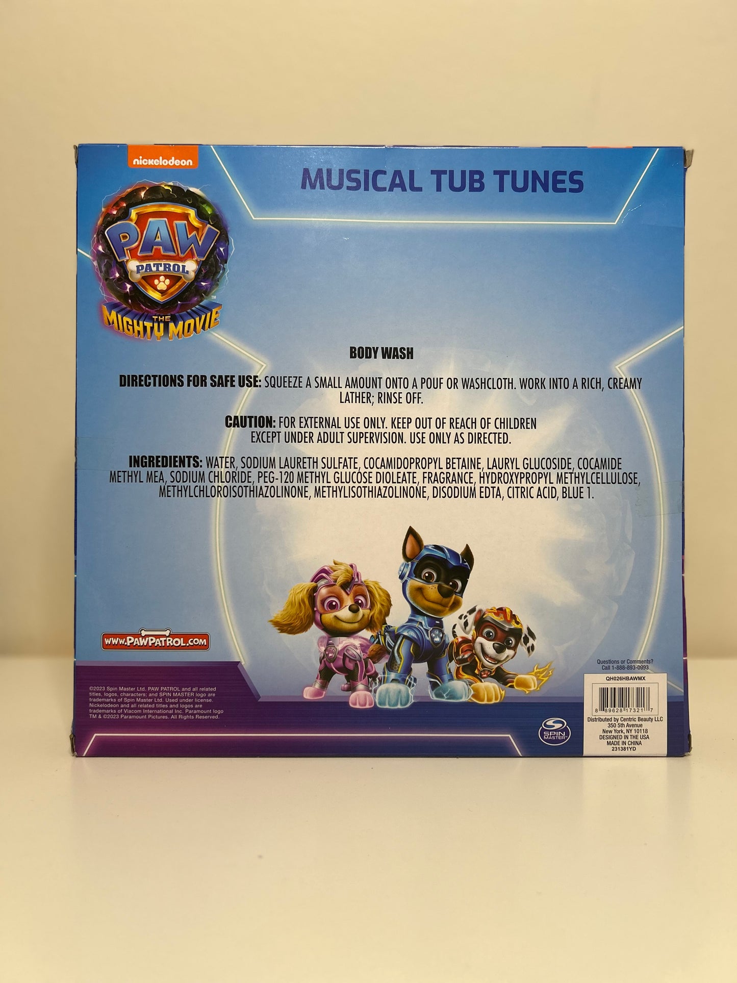Paw Patrol 8-Piece Musical Tub Tunes Set
