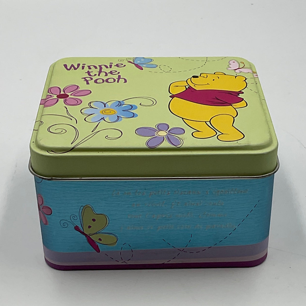 Disney Winnie the Pooh Special Edition Watch w/ Tin Brown Leather Band