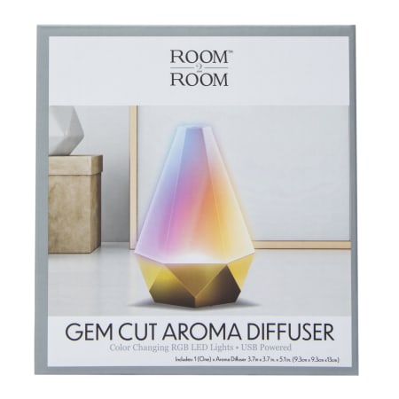 Gem Cut LED Color Changing Aroma Diffuser New in Box
