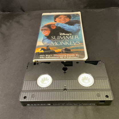 Disney’s Summer of the Monkeys VHS Tape