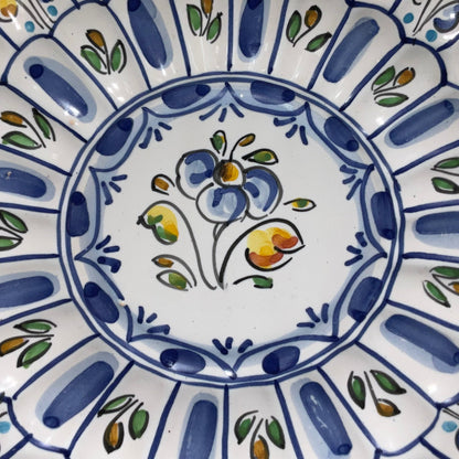 Talavera Spain Pottery Decorative Plate