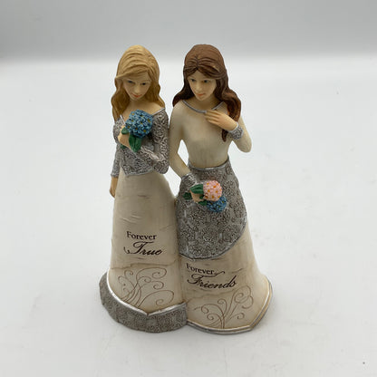 Elements True Forever Friends Figurine #82333 Birch Bark Dresses 2013