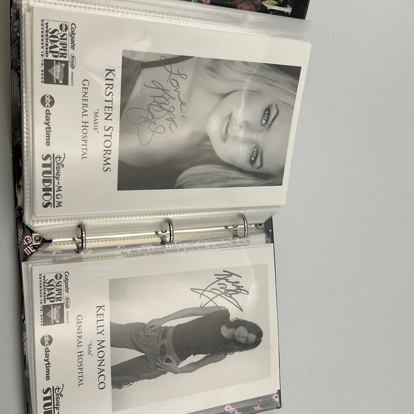 ABC Supersoap Weekend 2005 Autographed photos