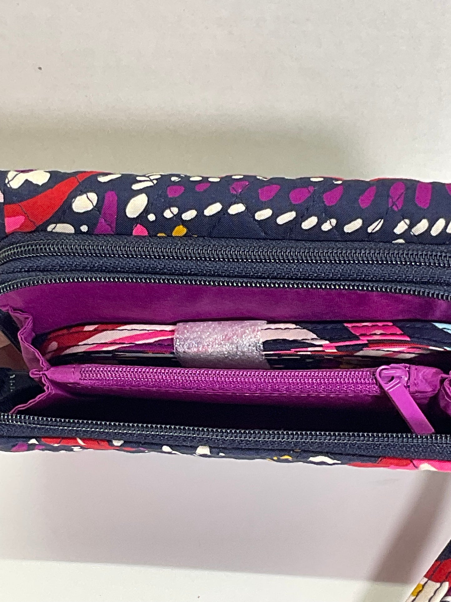 Vera Bradley RFID 3-in-1 Crossbody Painted Paisley NWT