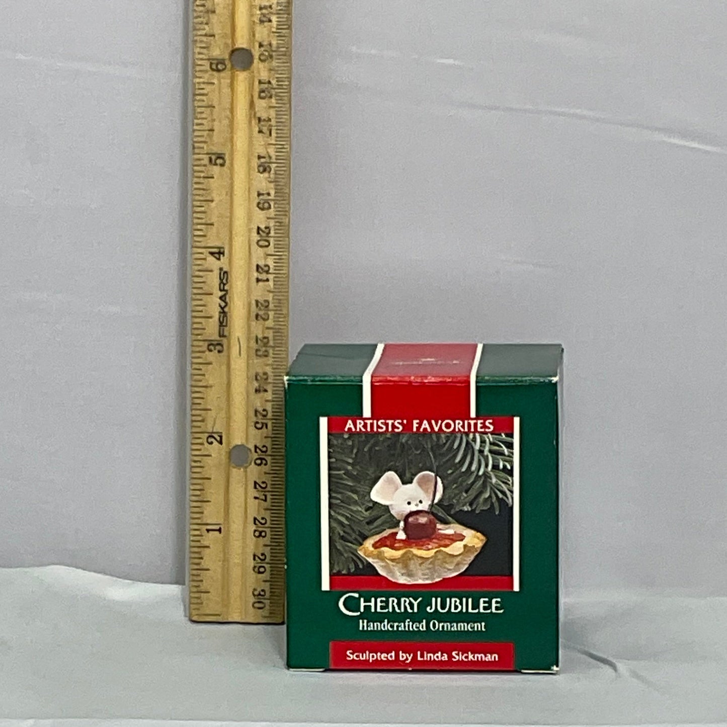 1989 Hallmark Keepsake Ornament Cherry Jubilee w/Box