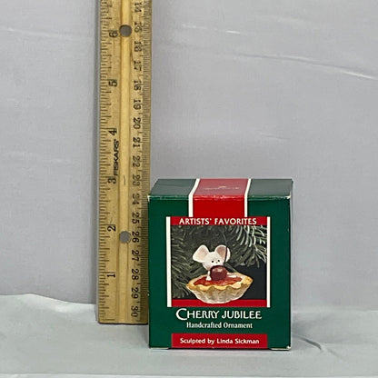 1989 Hallmark Keepsake Ornament Cherry Jubilee w/Box