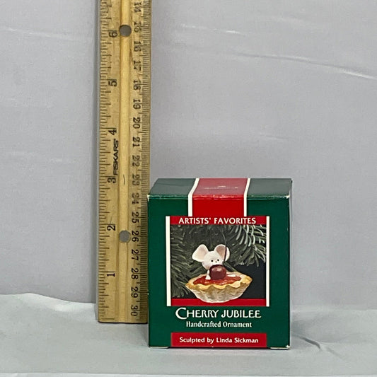 1989 Hallmark Keepsake Ornament Cherry Jubilee w/Box