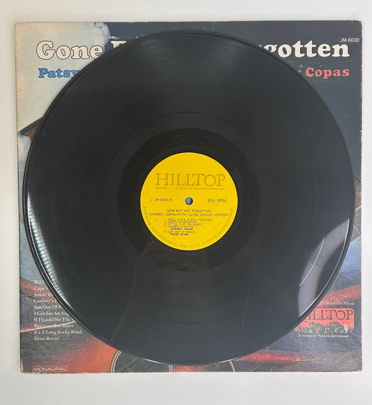 Patsy Cline Johnny Horton Cowboy Copas Vintage 1965 Classic Country Vinyl Record Gone But Not Forgotten