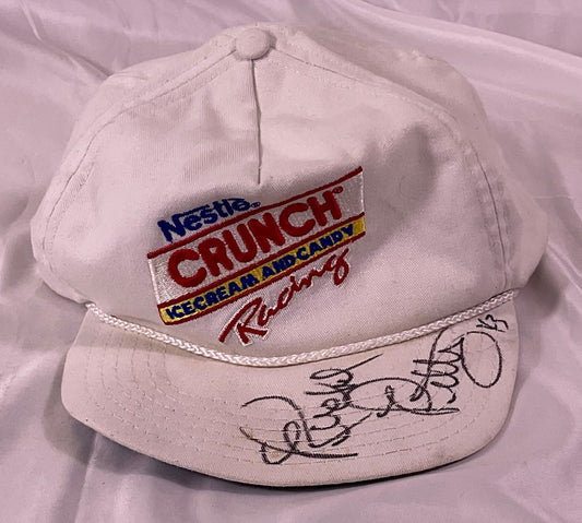 Richard Petty Autograph Vintage Nestle Crunch Hat