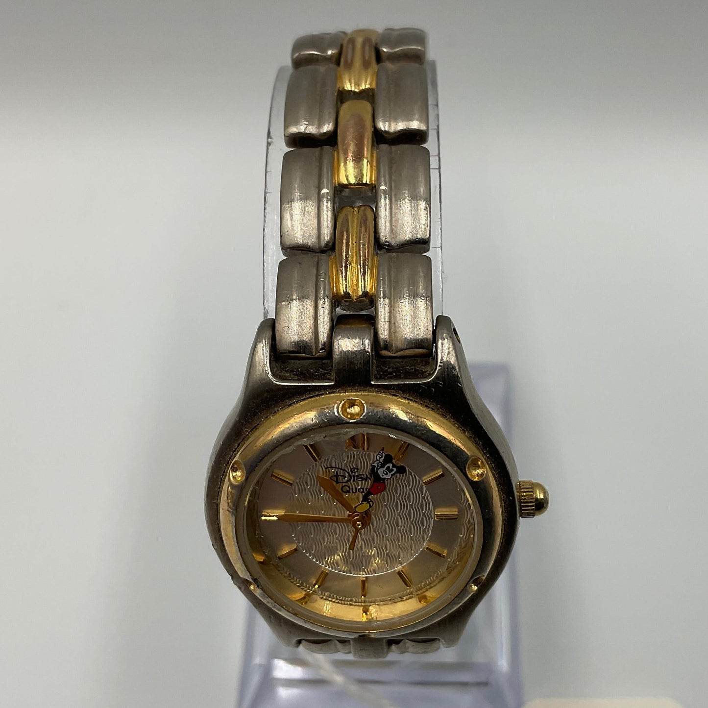 Disney Time Works Mickey Mouse Watch New Battery Working Condition