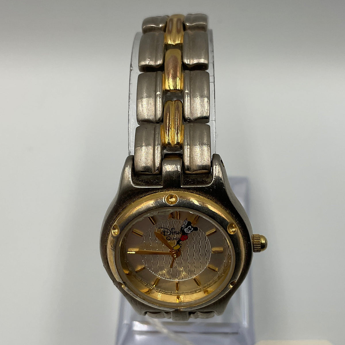Disney Time Works Mickey Mouse Watch New Battery Working Condition