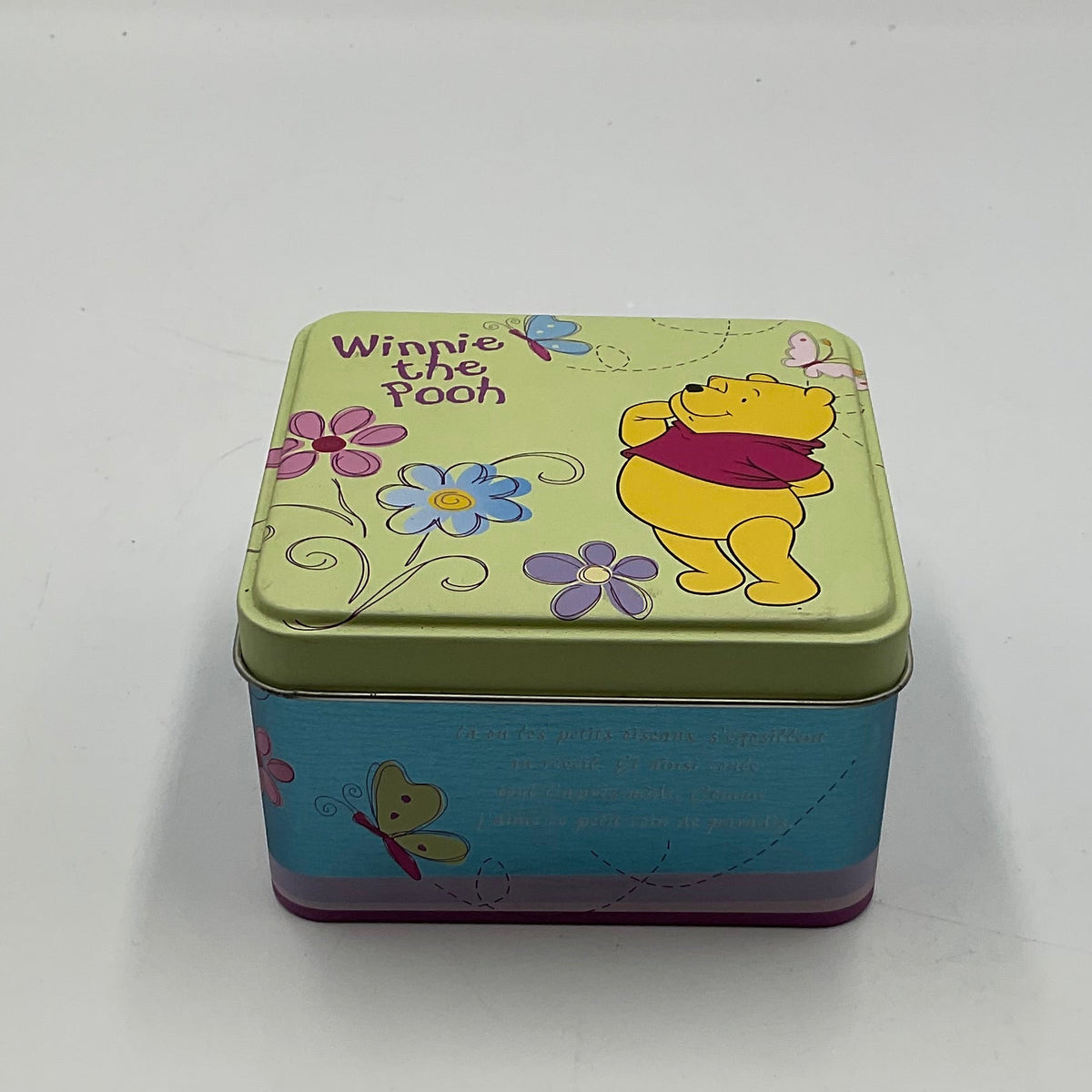 Disney Winnie the Pooh Special Edition Watch w/ Tin Brown Leather Band