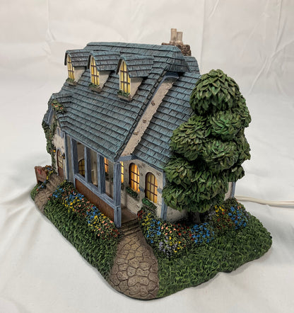 Thomas Kinkade Hawthorne Village Dr. Office Limited Edition Lighted Sculpture