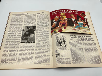 Vintage Time Magazine - Nov 29 1963 Lyndon Johnson/ JFK Kennedy Assassination