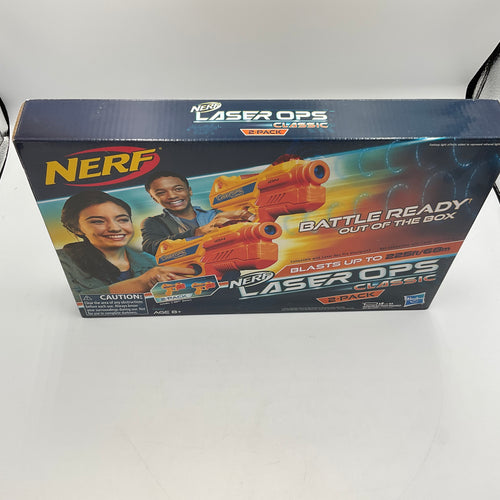 Nerf Laser Ops Classic Ion Blaster 2 Pack 4 Boxes
